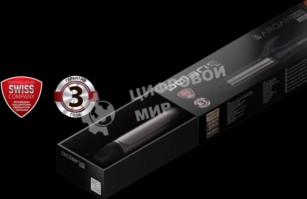 Щипцы Polaris PHS 3410TAi Argan Therapy PRO турмалиновое