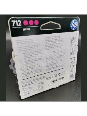 Картридж струйный HP 712 3ED78A пурпурный x3упак. (29мл) для HP DJ Т230/630