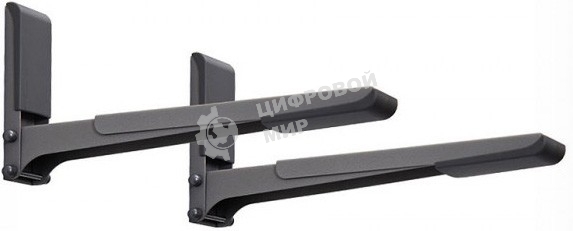 Кронштейн для СВЧ Holder MWS-2003 черный макс.40кг настенный фиксированный