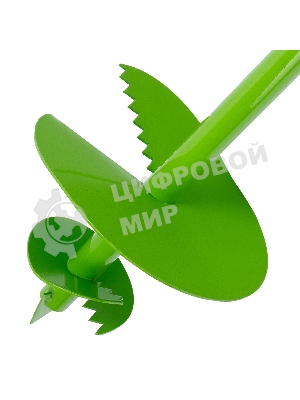 Бур садовый шнековый Сибртех 1085 мм, диаметр 200 мм