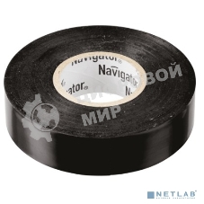 Изолента ПВХ 19 мм (рул.20 м) черный NIT-A19-20/BL Navigator
