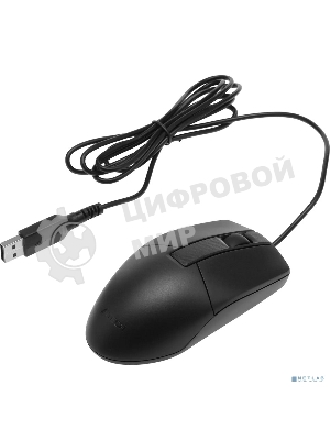 Комплект клавиатура+мышь A4Tech KR-3330S проводной, USB, 1200 DPI, чёрный