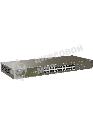 Коммутатор 24PORT 4POE TEG1124P-24-250W Tenda