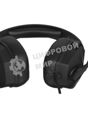 Гарнитура Acer OHW312 чёрный, проводная, USB, подсветка