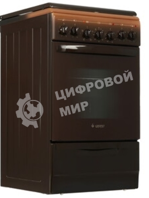 Плита электрическая Gefest 5140-02 0038 коричневый, конфорок 4 электрических, духовка 55 л, 50 см x 85 см x 58.5 см