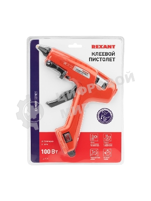 Клеевой пистолет Rexant, 100 Вт, Ø11 мм, 