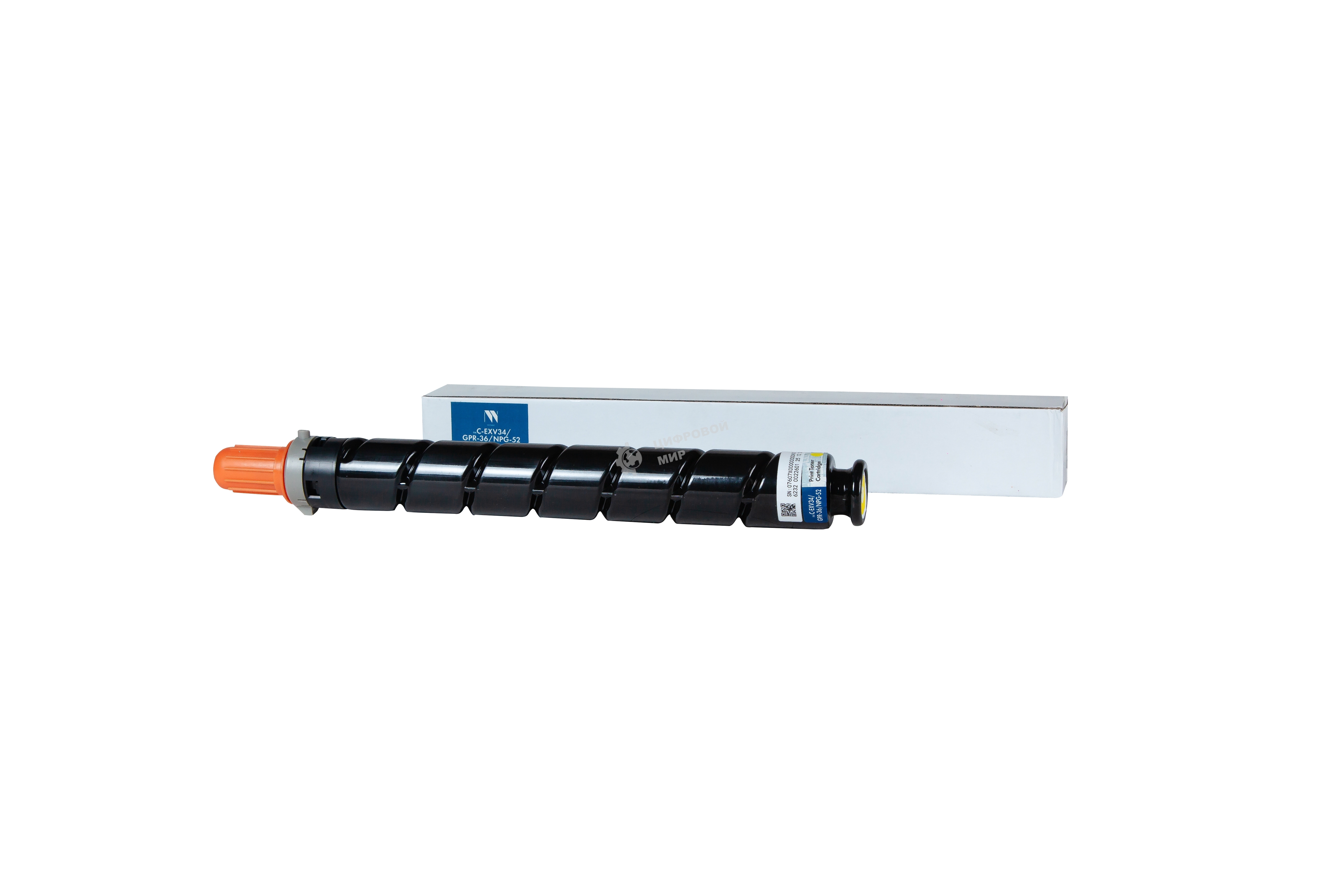 Картридж лазерный NVPrint совместимый NV-C-EXV34/GPR-36/NPG-52 Yellow для Canon iR ADV C2020/2030/2220 (19000k)