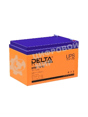 Батарея для ИБП Delta DTM 1212 (12V, 12Ah)