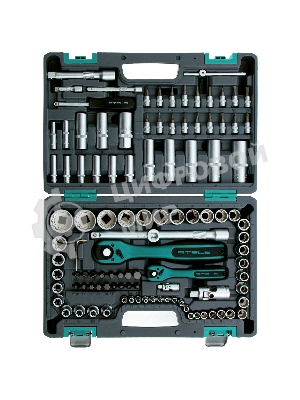 Набор инструментов Stels 14122 109 предметов 12-ганные головки