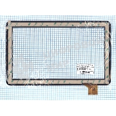 Сенсорное стекло (тачскрин) YCF0464-A, черное