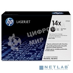 Картридж лазерный HP CF214X черный для LaserJet 700 MFP M712 17 500 стр.