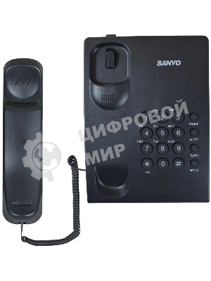 Телефон проводной SANYO RA-S204B черный