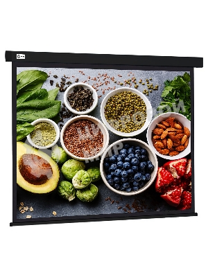 Экран Cactus 187x332см Wallscreen CS-PSW-187X332-BK 16:9 настенно-потолочный рулонный черный