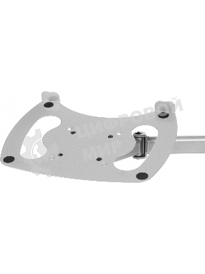 Кронштейн для монитора/ноутбука Cactus CS-VM-LH07-AL серебряный 13