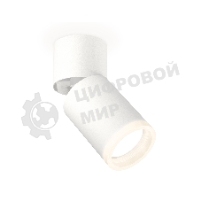Комплект накладного поворотного светильника Ambrella light XM6312081 SWH/WH/FR белый песок/белый матовый MR16 GU5.3 (A2220, C6312, N6245)