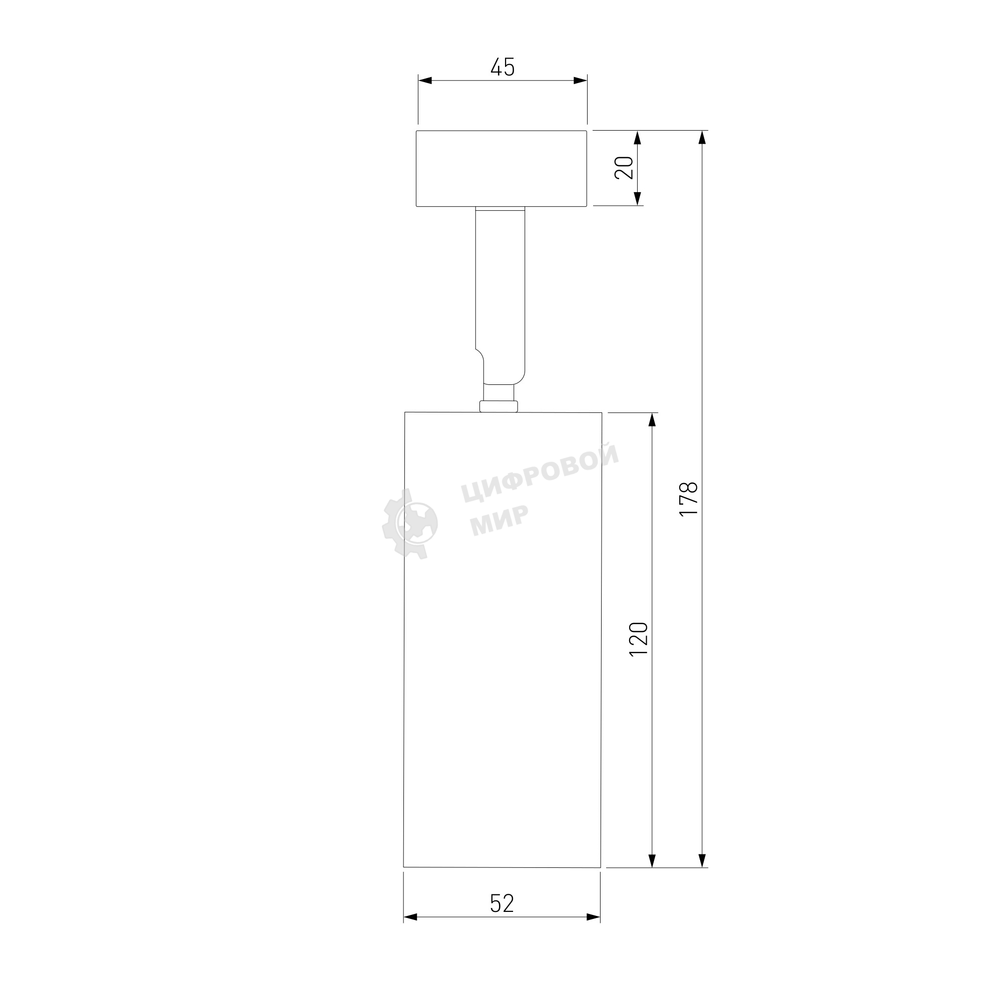 Diffe светильник накладной серебряный 10W 4200K (85252/01)