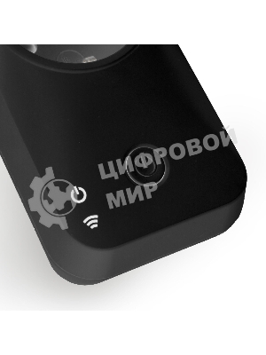 76100/00 Умная розетка Черный матовый 3500W