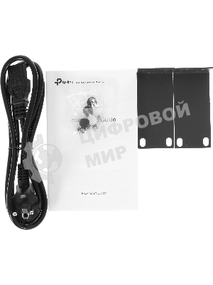 Коммутатор TP-Link JetStream 10-Port Gigabit Smart Switch with 8-Port PoE+, 8× Gigabit PoE+ Ports, 2× Gigabit SFP Slots, 802.3at/af, 150 W PoE Power, 1U 13-inch Rack-mountable Steel CaseIntegration with Omada SDN Controller, 802.1Q VLAN, STP/RSTP/MSTP, IGMP Snoopi