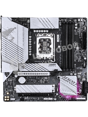 Материнская плата Gigabyte B760M AORUS ELITE WIFI6E GEN5, LGA1700, Intel B760, 4xDDR5, 4xSATA, 2xM.2 PCIe 4.0, 1xPCIe 5.0 x16, 1xPCIe 4.0 x4, 1xHDMI, 1xDisplayPort, 1x 2.5Gb LAN, 1xUSB 3.2 Gen2x2 Type-C, 1xUSB 3.2 Gen2 Type-A, 3xUSB 3.2 Gen1, 4xUSB 2.0, 2x3.5 мм, 7.1, microATX