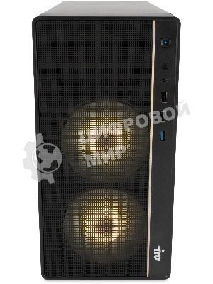 Компьютер IRU Tactio 310H6SEA MT i3 13100F (3.4) 16Gb SSD 512Gb RTX 3050 6Gb FreeDOS GbitEth 600W черный (RUS) (2113605)