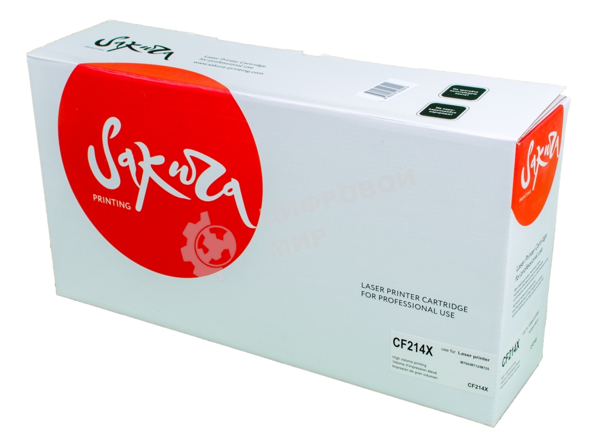 Картридж лазерный Sakura CF214X для HP Laserjet Enterprise 700 M712n/dn/M725, черный 17500 к.