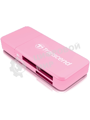 Кард-ридер Transcend All in1 Multi Card Reader, Pink