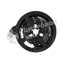 Лента светодиодная с USB коннектором 5 В, 8 мм, IP65, SMD 2835, 60 LED/m, цвет свечения теплый белый (3000 K)