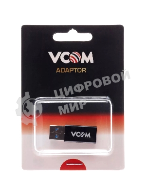 Адаптер VCOM USB3.0 TypeC (F) <-->USB3.0 (M)