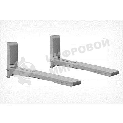 Кронштейн для СВЧ Holder MWS-2003 металлик макс.40кг настенный фиксированный