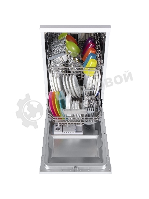 Посудомоечная машина Maunfeld MWF08S, белый, 44.8 см, 9 компл., 49 дБ, класс A+