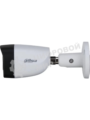Камера видеонаблюдения аналоговая Dahua DH-HAC-HFW1200CMP-IL-A-0280B-S6 2.8-2.8мм HD-CVI HD-TVI цв. корп.:белый (DH-HAC-HFW1200CMP-IL-A-0280B)