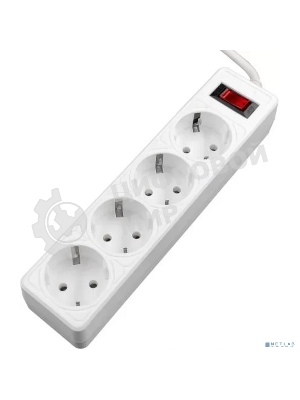 Сетевой фильтр 5bites GARDA SP4W-518 4S / 3*0.75MM2 / 1.8M / WHITE