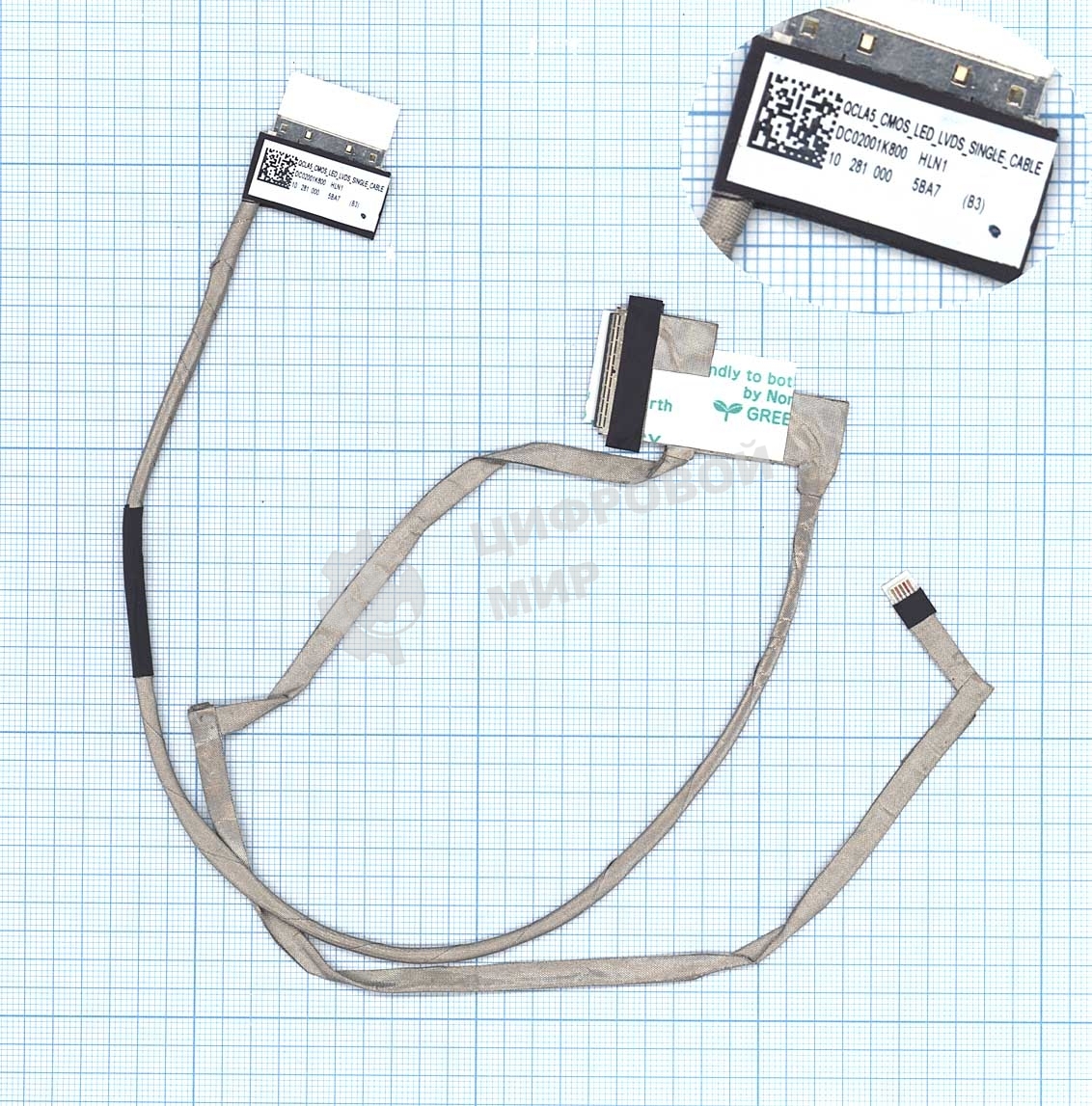 Шлейф матрицы для ноутбука Samsung NP350E5C NP350V5C NP350V5C-S06AU NP355V5C NP355E5C NP355E4X