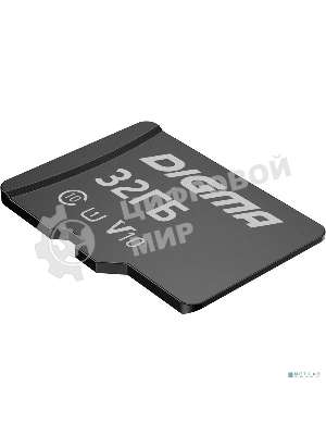 Флеш карта microSDXC 32Gb Class10 Digma CARD10 + adapter