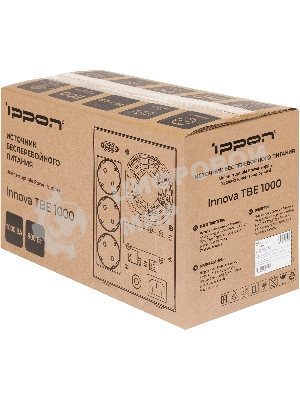 Источник бесперебойного питания Ippon Innova TbE 1000 900Вт 1000ВА черный