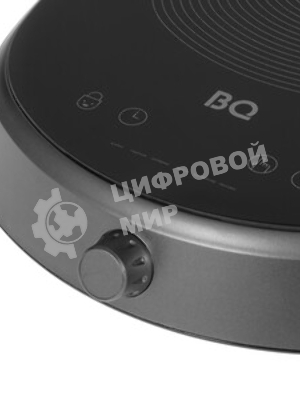Плита настольная индукционная BQ HP121SS Grey Мощность 2400 Вт, Шаг переключения мощности 100 Вт, 24 режима нагрева