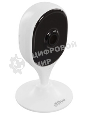 Компактная IP-видеокамера Dahua DH-IPC-C3AP-0280B с Wi-Fi 2.4ГГц 3Мп, 1/3.2” CMOS, объектив 2.8мм, обнаружение людей, ИК 10м, микрофон, динамик