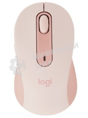 Мышь беспроводная Logitech Signature M650 розовый, 4000 dpi, радиоканал, Bluetooth, USB, кнопки - 5