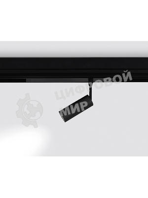 Управляемый светодиодный светильник для шинопровода Magnetic Ambrella light GL1202 BK черный IP20 7W 3000K-6400K 220V 36° D35*80 (Без ПДУ)
