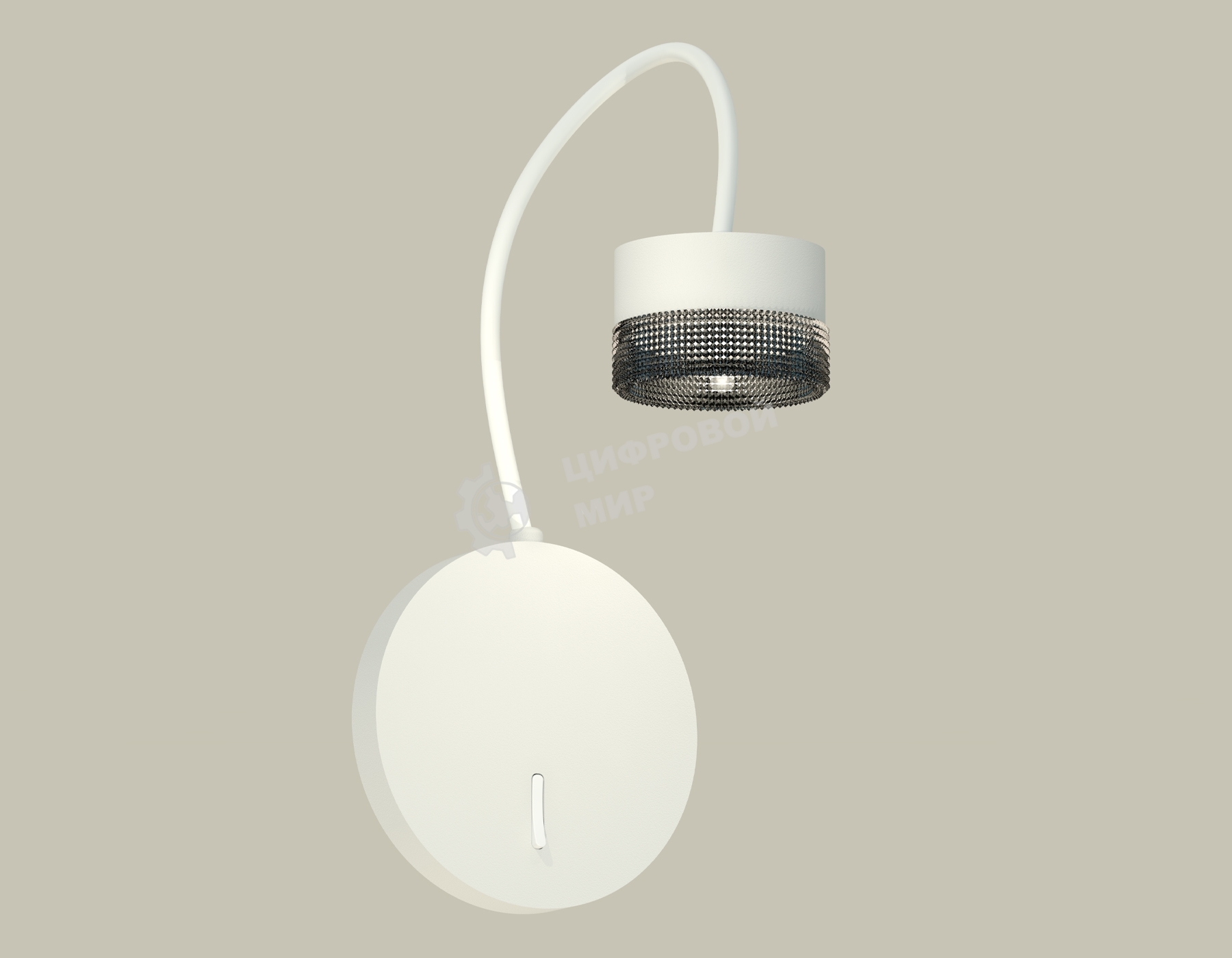 Светильник Ambrella light XB9595250 SWH/BK белый песок/тонированный GX53 (C9595, N8484)