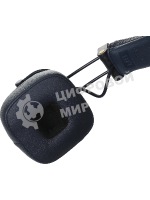 Беспроводные/проводные наушники Marshall Major V синий, накладные, Bluetooth + проводной, беспроводная зарядка, до 100 ч