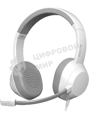 Гарнитура A4Tech Fstyler FH150U белый/серый, проводная