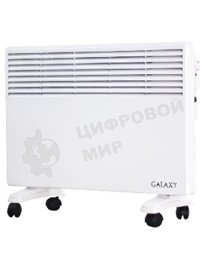 Конвектор электрический Galaxy GL 8226 белый, 1200 Вт, 12 м2, термостат