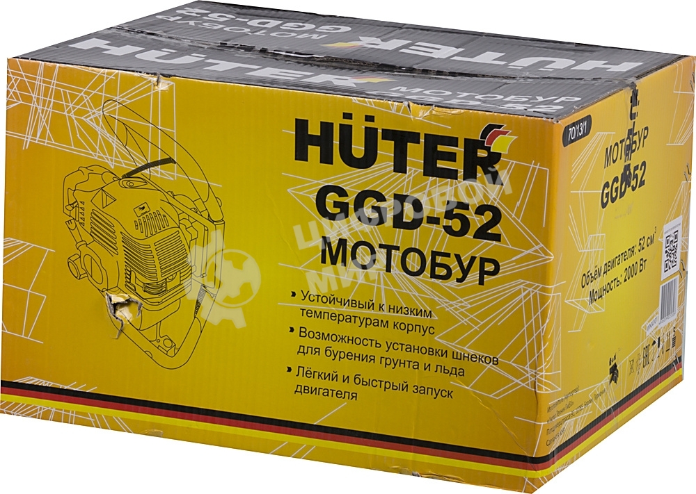 Мотобур Huter GGD-52