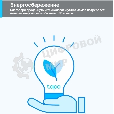 Умная Wi-Fi лампа Smart Wi-Fi Light Bulb, Daylight & Diммable, SPEC: 2.4 GHz, IEEE 802.11b/g/n