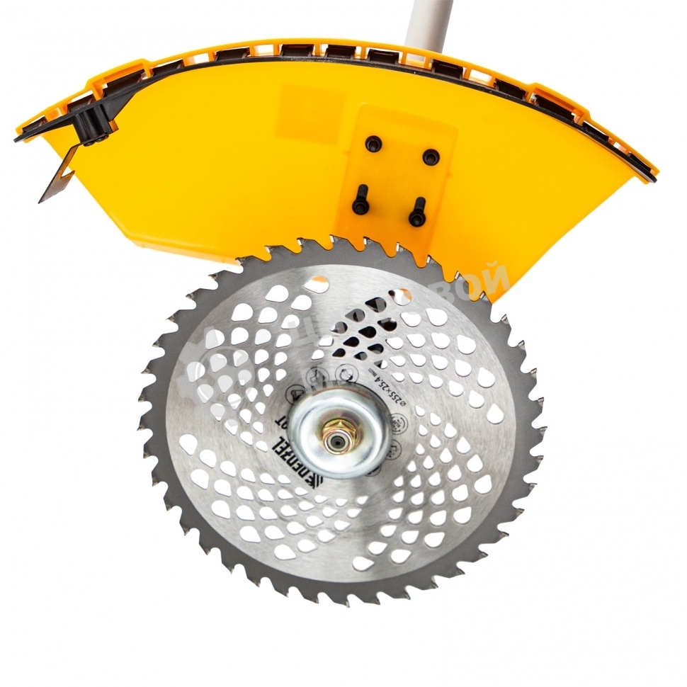 Триммер бензиновый Denzel DT 52 52см 3 3 лс. неразъемная штанга состоит из 2 частей