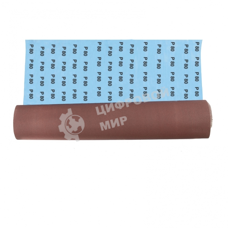 Шкурка на тканевой основе, P 80, 1000 мм х 20 м, водостойкая Matrix