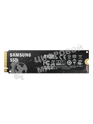Накопитель SSD Samsung 980, 1000Gb, PCIe 3.0 x4, M.2 2280, NVMe, R/W 3500/3000