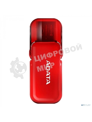 Флешка USB ADATA UV240 (AUV240-32G-RRD), 32Gb, USB 2.0, R/W 15/5, красный