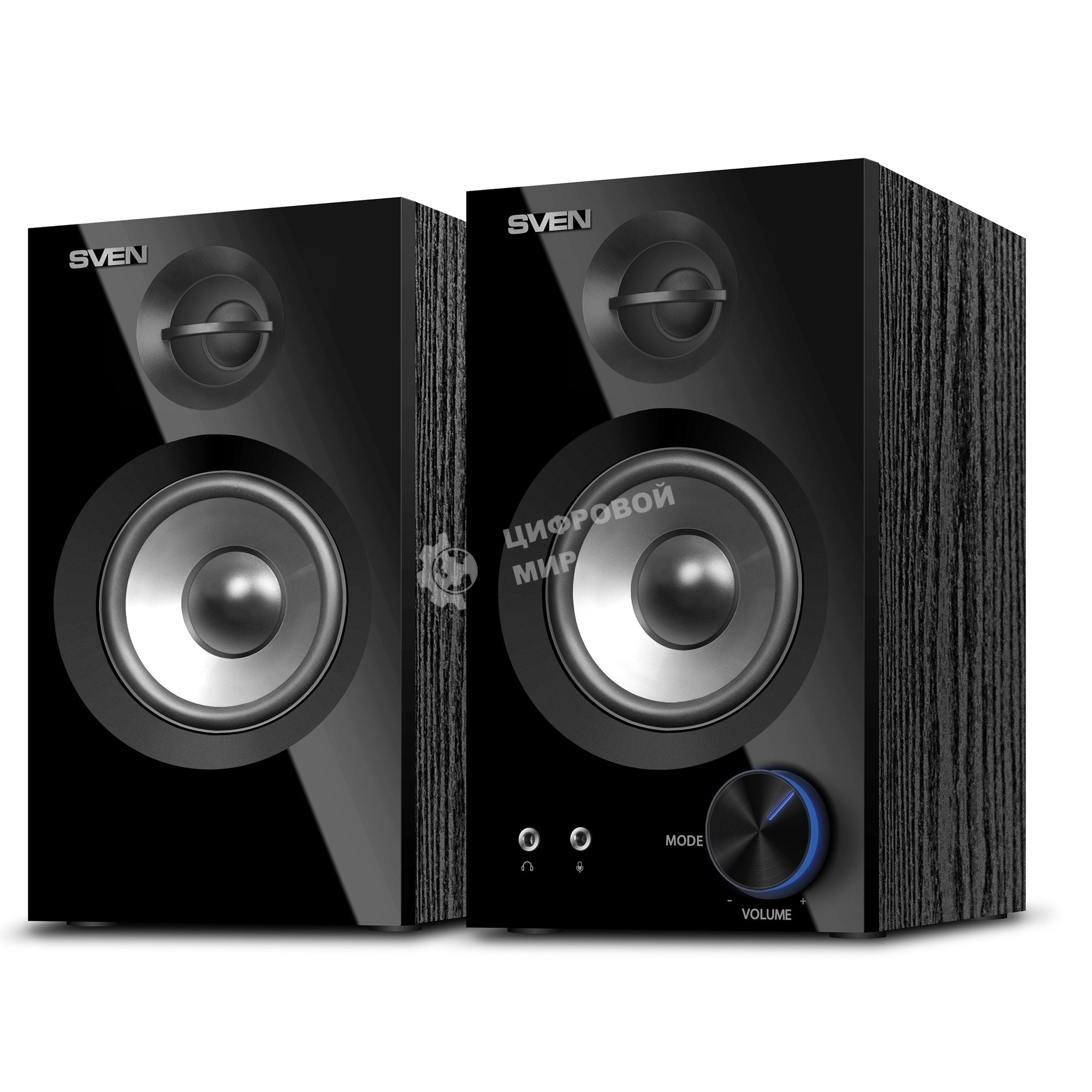 Акустическая система SVEN АС SPS-621, черный (28 Вт, Bluetooth)